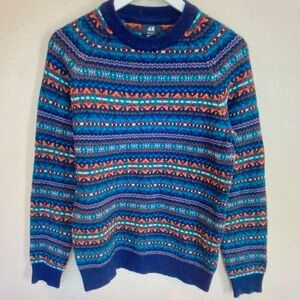 H&M Vibrant Striped Men's Sweater